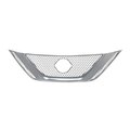 Coast2Coast Coast2Coast C2C-GI466 Overlay Chrome Plated Grille Insert for 2016-2019 Nissan Sentra; Chrome Plated C2C-GI466